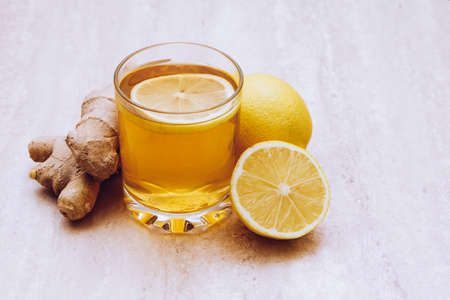 drinks of different coloursの写真素材