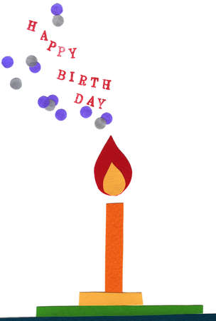 birthday cardの写真素材