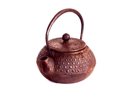 iron kettleの写真素材