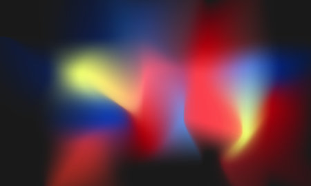 abstract background with colorful bokeh defocused lights and shadowのイラスト素材