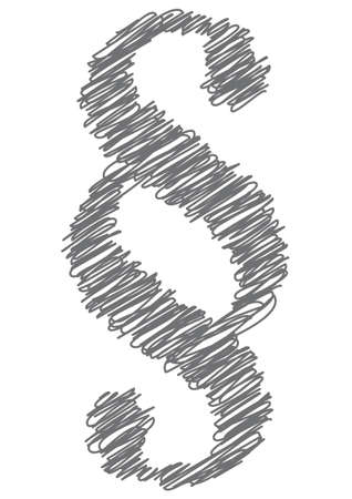 simple drawing paragraph signのイラスト素材