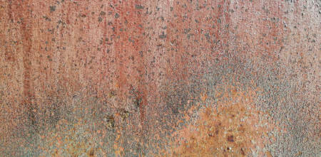 Texture of rust on old metal surface background