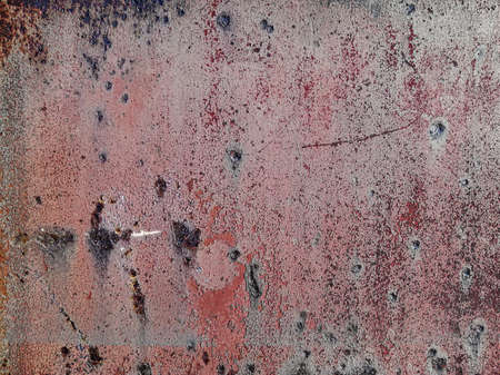 Texture of rust on old metal surface background