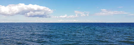 view of the river and blue sky