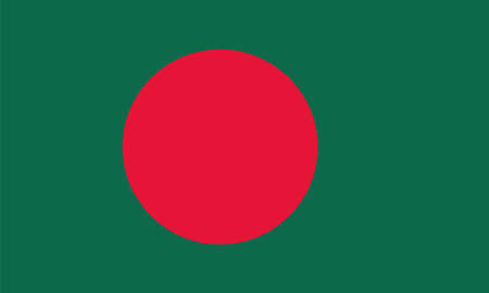 Flag of Bangladesh - vector illustrationのイラスト素材