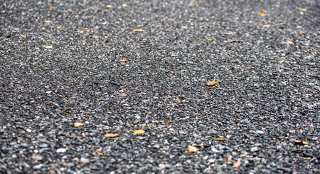 texture of gravel stones on ground backgroundの写真素材