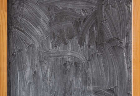 texture of black chalkboard with chalk streaks
