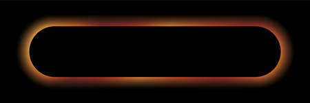 vector glowing light frame buttonのイラスト素材