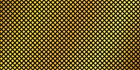 abstract vector background with gold squaresのイラスト素材