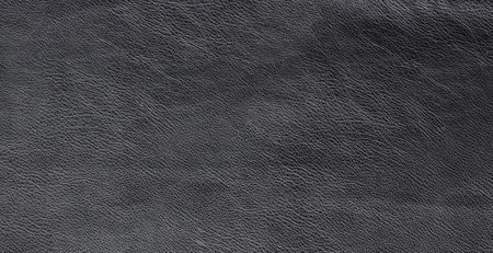 texture of black raw leather background