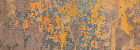 texture of rust on old metal surface background
