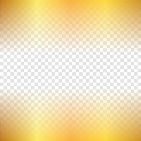 vector gold colored gradient background on transparent backgroundのイラスト素材