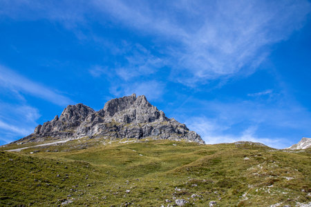 landscape of the mountains - austrian alpsの写真素材