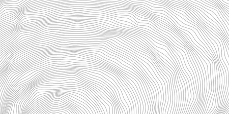 Background with abstract gray colored vector wave lines pattern - design elementのイラスト素材