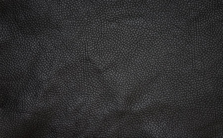 texture of vintage black leather background