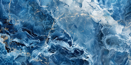 Blue marble texture background pattern with high resolution. Abstract background for design.の素材