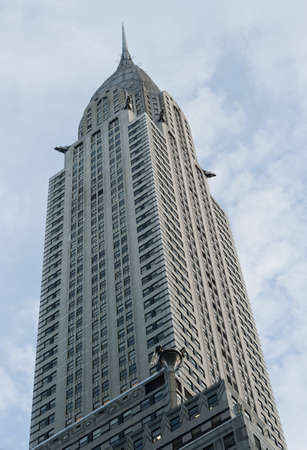 Chrysler building skyscraper in Manhattan New York Cityのeditorial素材
