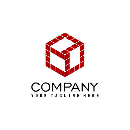 3D Box looks unique and attractive Image graphic icon logo design abstract concept vector stock. Can be used as a symbol related to creative.のイラスト素材