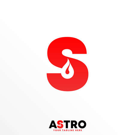 Letter or word S sans serif font with Fire or image graphic icon logo design abstract concept vector...