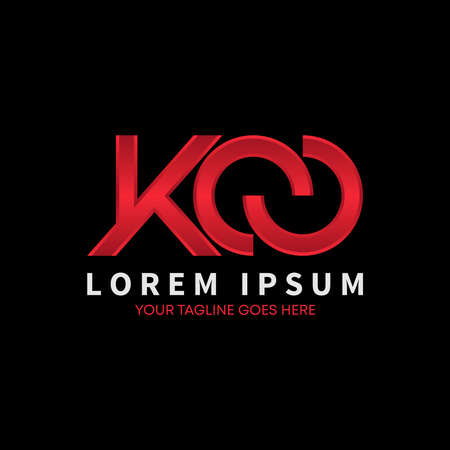 Letter or word KCC font in Circle flip image graphic icon logo design abstract concept vector stock. Can be used as a symbol related to initial or monogramのイラスト素材