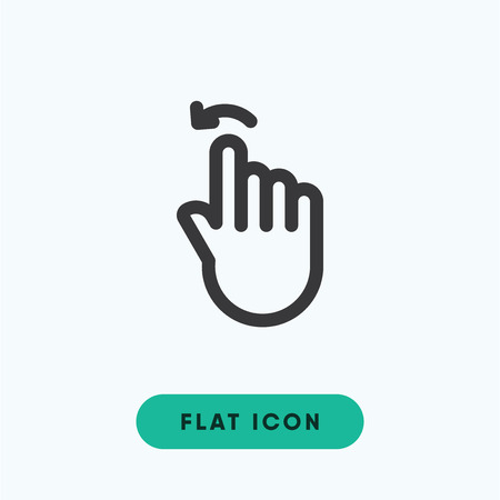 Scroll page icon.のイラスト素材