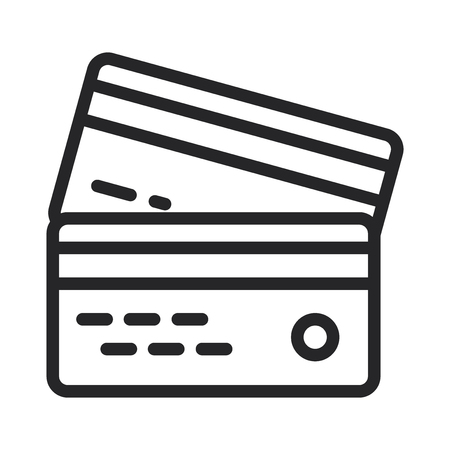 Credit cards vector iconの写真素材