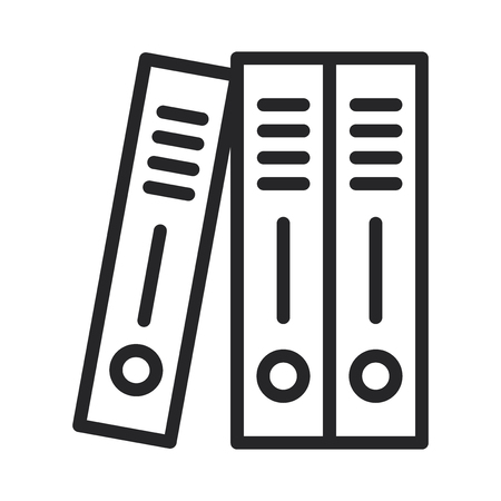 Dossier vector iconの写真素材