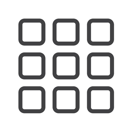 Menu vector iconのイラスト素材