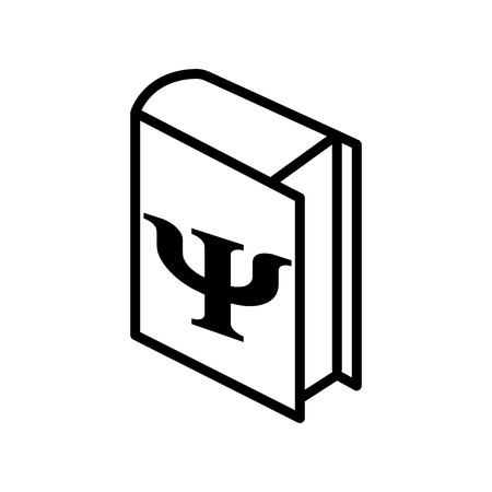 Psychology vector iconのイラスト素材