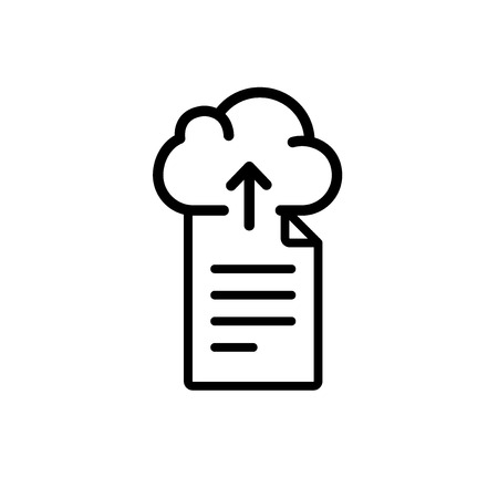 File vector iconのイラスト素材