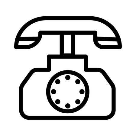 Phone call vector iconのイラスト素材