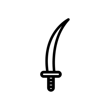Sword vector iconのイラスト素材