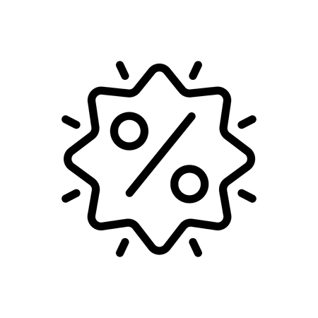 Discount cyber monday vector iconのイラスト素材