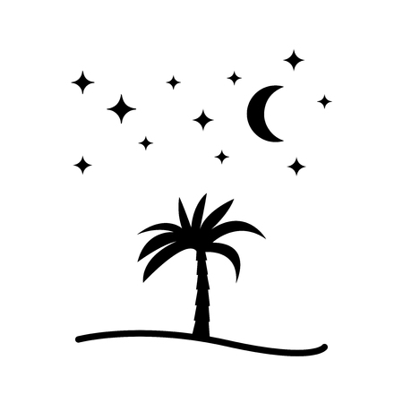 Sahara vector iconのイラスト素材