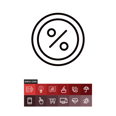 Discount cyber monday vector iconのイラスト素材
