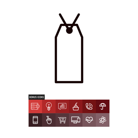Tag black friday vector iconのイラスト素材