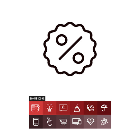 Discount black friday vector iconのイラスト素材