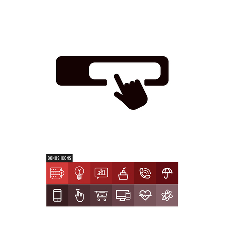 Favourites selection vector iconのイラスト素材