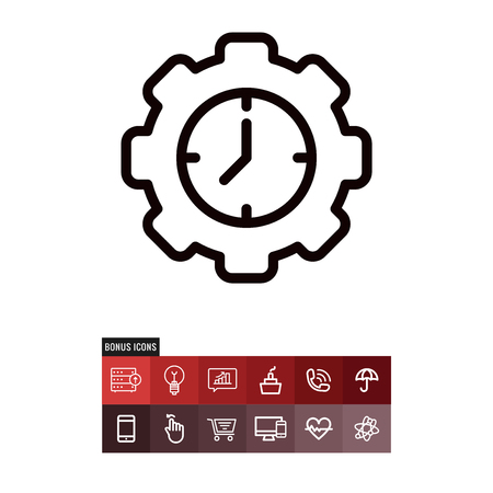 Maintenance vector iconのイラスト素材