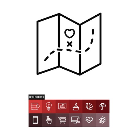 Card valentines day vector iconのイラスト素材