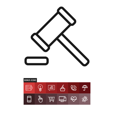 Legal vector iconのイラスト素材