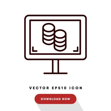 Database vector iconのイラスト素材