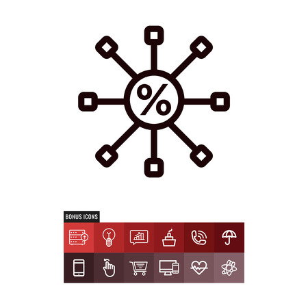 Share vector iconのイラスト素材