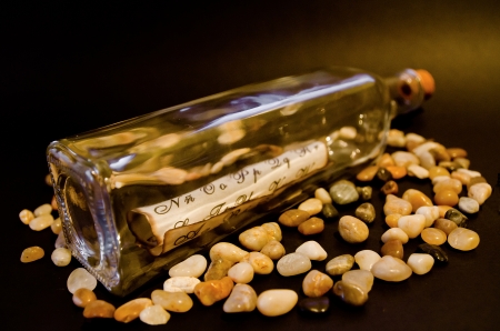 Message in a bottleの写真素材