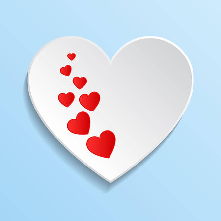 heart for Valentines dayのイラスト素材