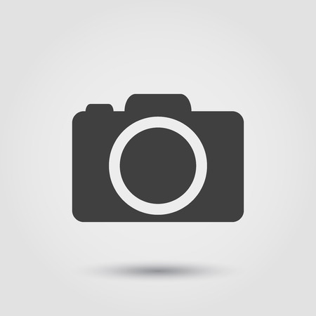 photo camera iconのイラスト素材