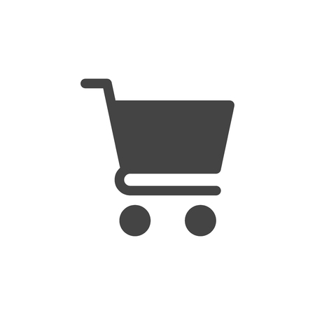 Shopping cart icon vectorのイラスト素材
