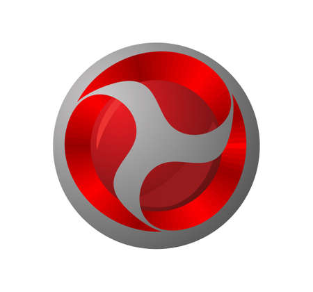 Glossy Dinamic shape Sphereのイラスト素材