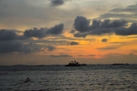 Sunset at the beach