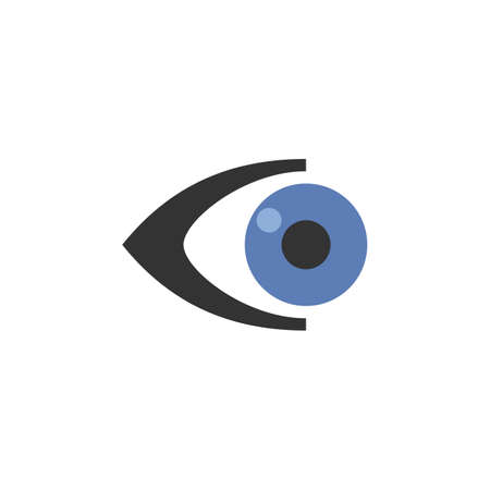 Eye logo designのイラスト素材